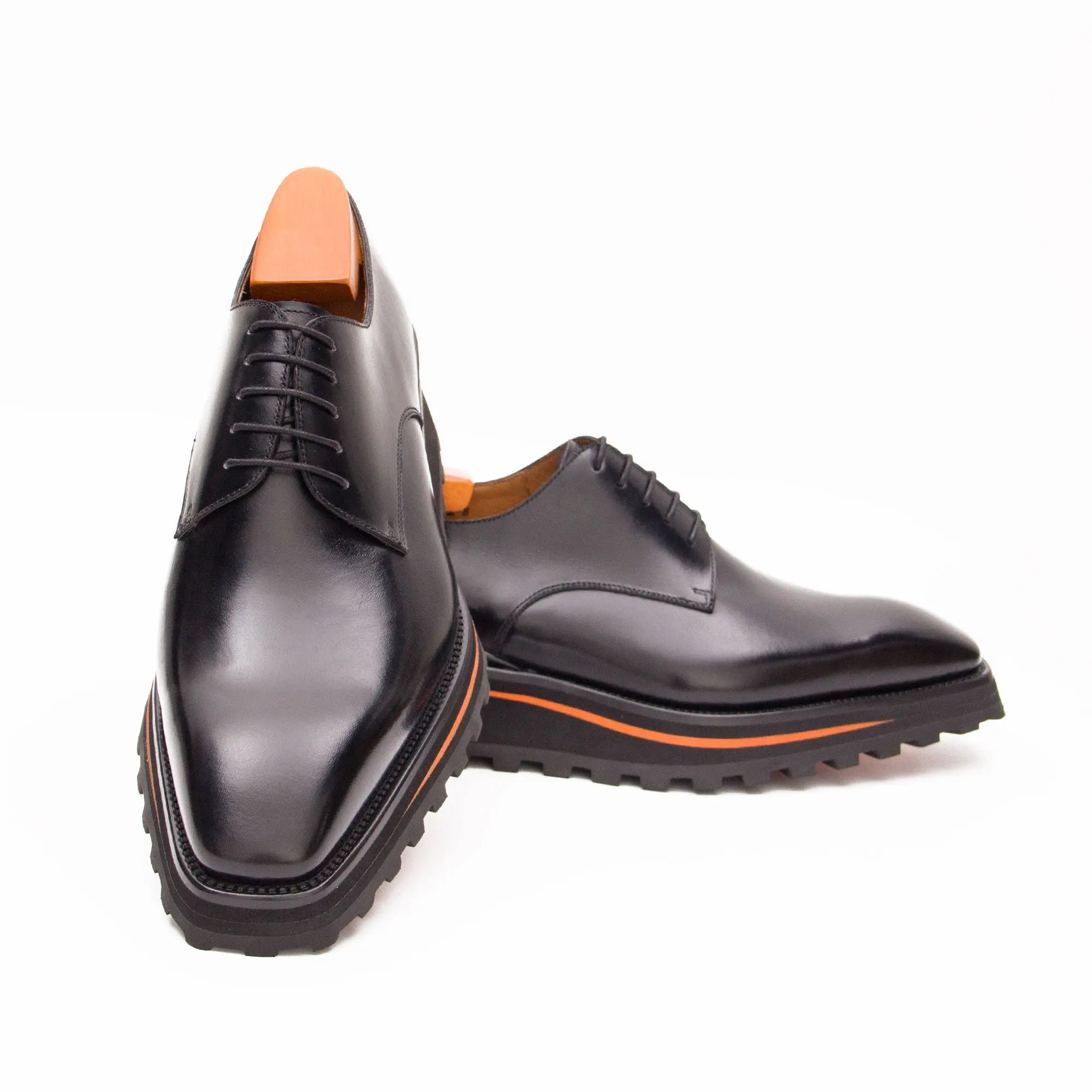 Calf leather business dress derby shoes - Divinch