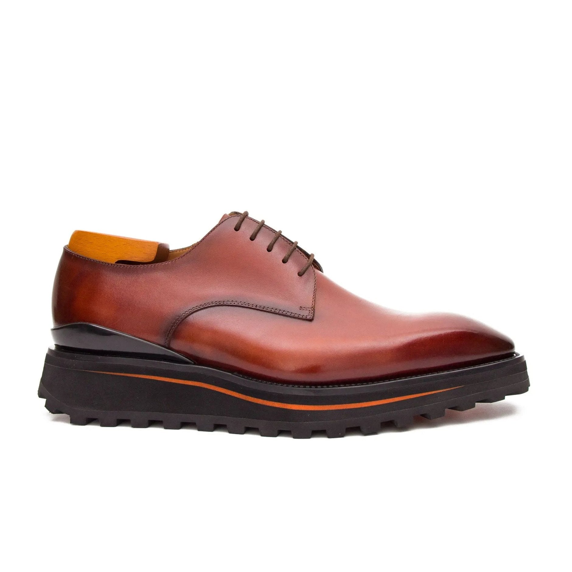 Calf leather business dress derby shoes - Divinch