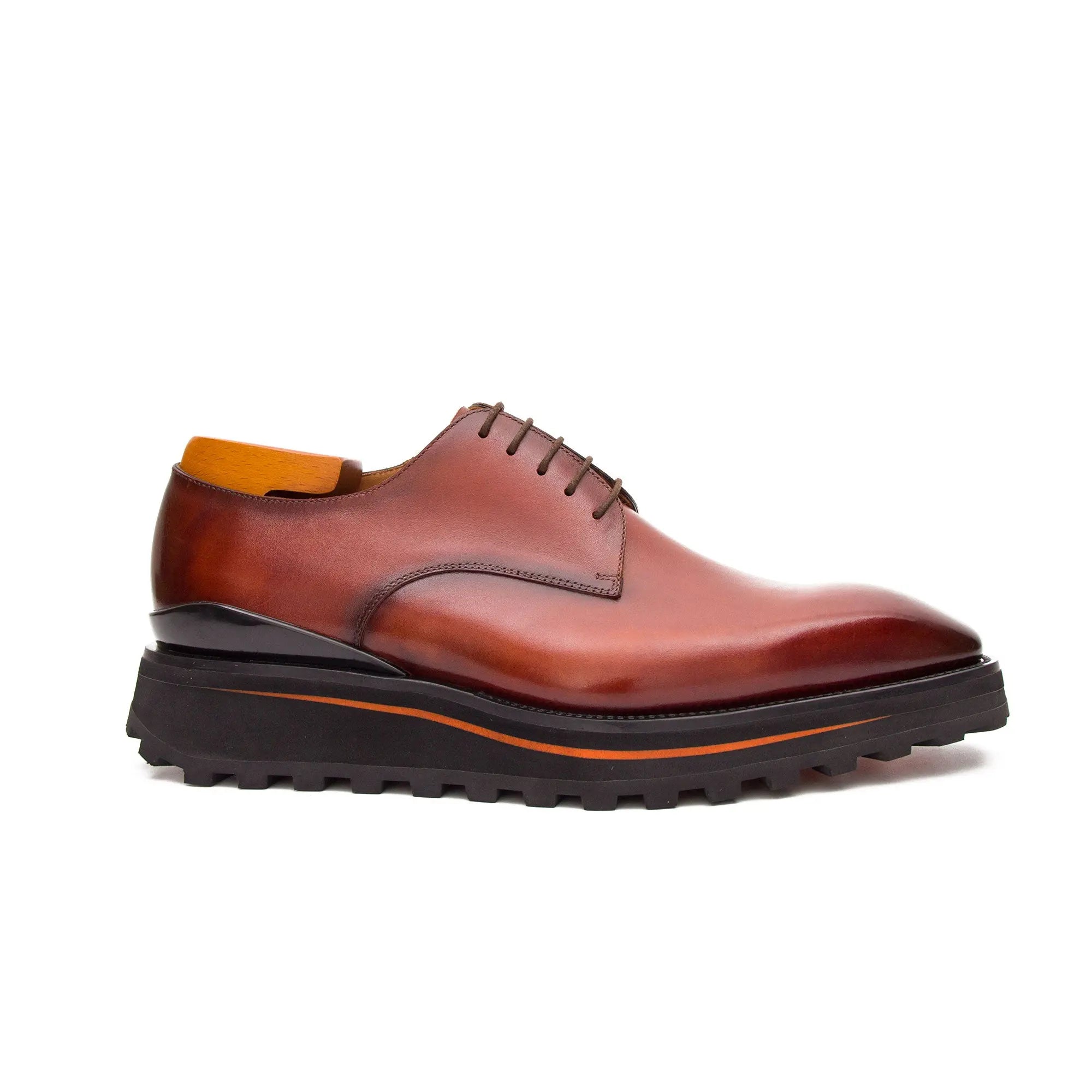 Calf leather business dress derby shoes - Divinch