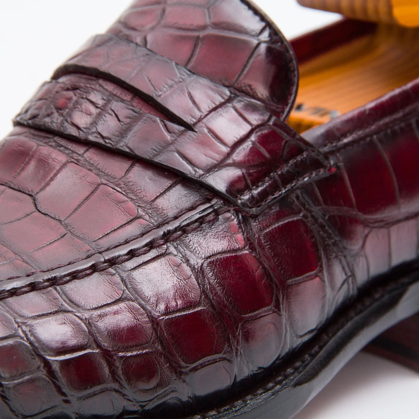 Goodyear  Formal Alligator Leather Loafers main image 0