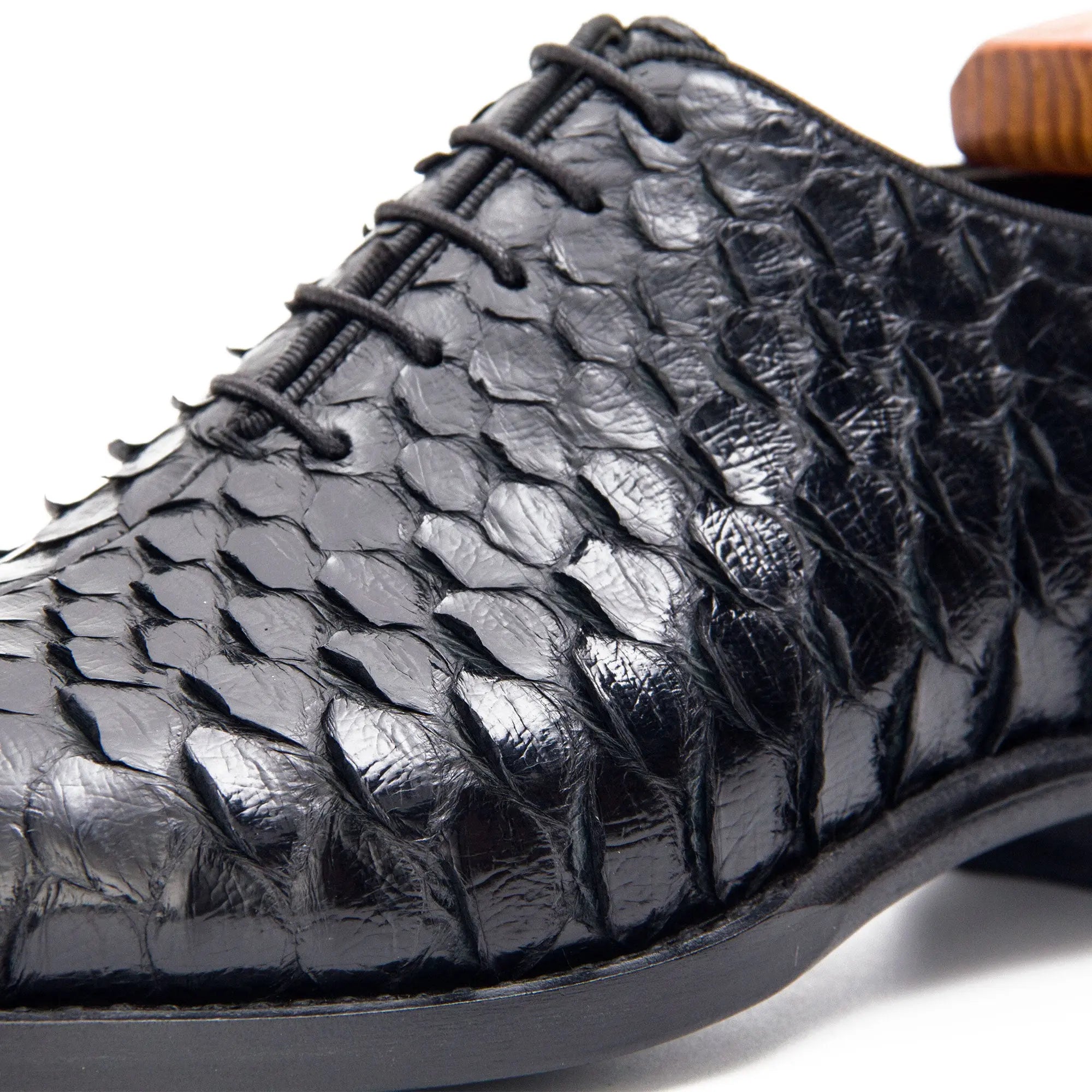 Python leather Goodyear Oxford shoes 20442001 - Divinch