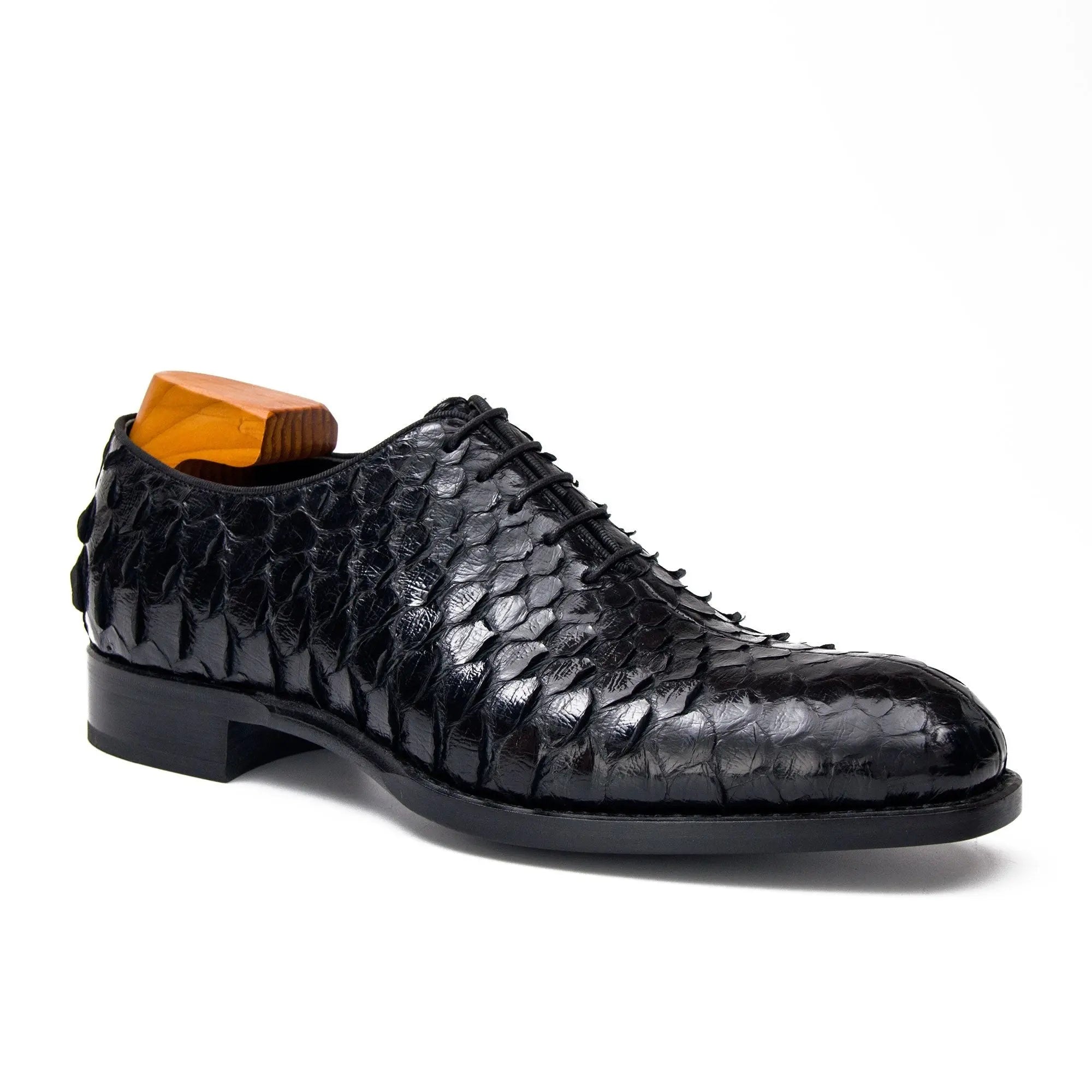 Python leather Goodyear Oxford shoes 20442001 - Divinch