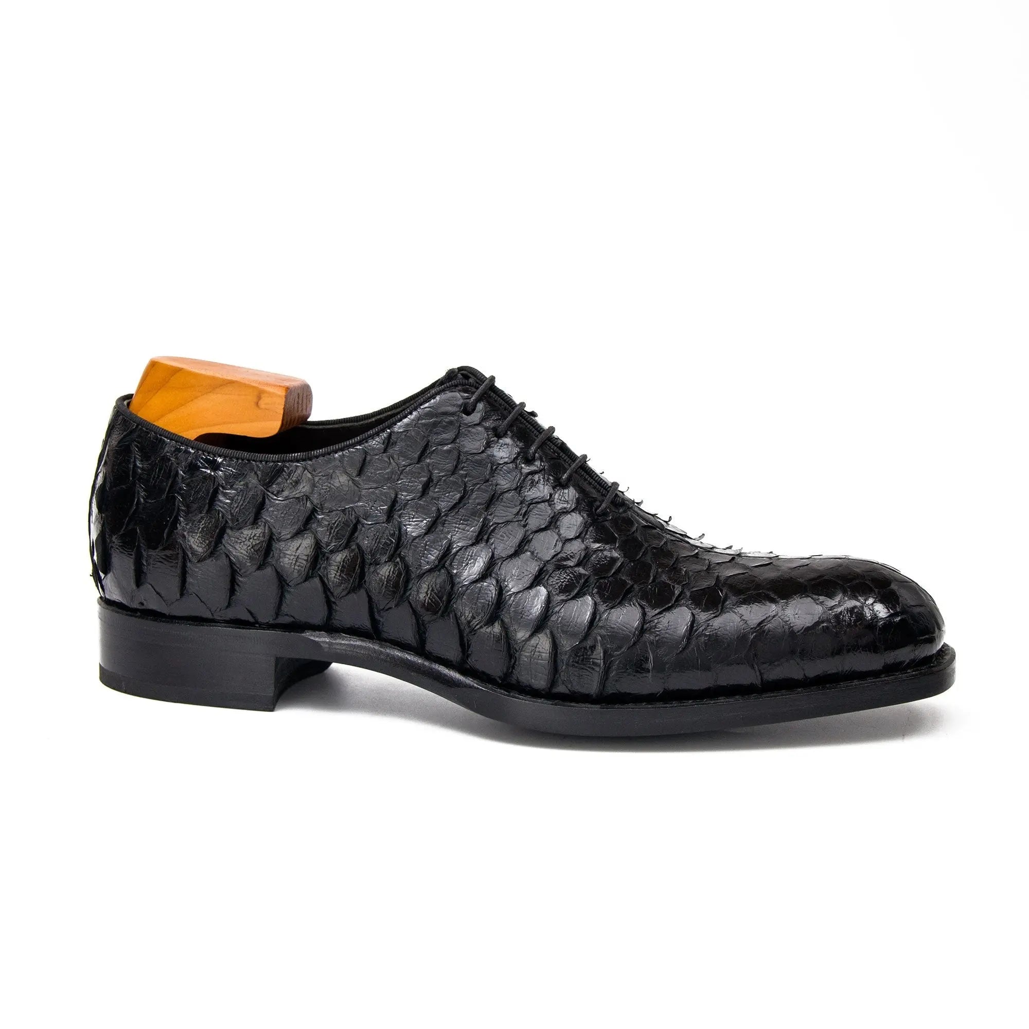 Python leather Goodyear Oxford shoes 20442001 - Divinch