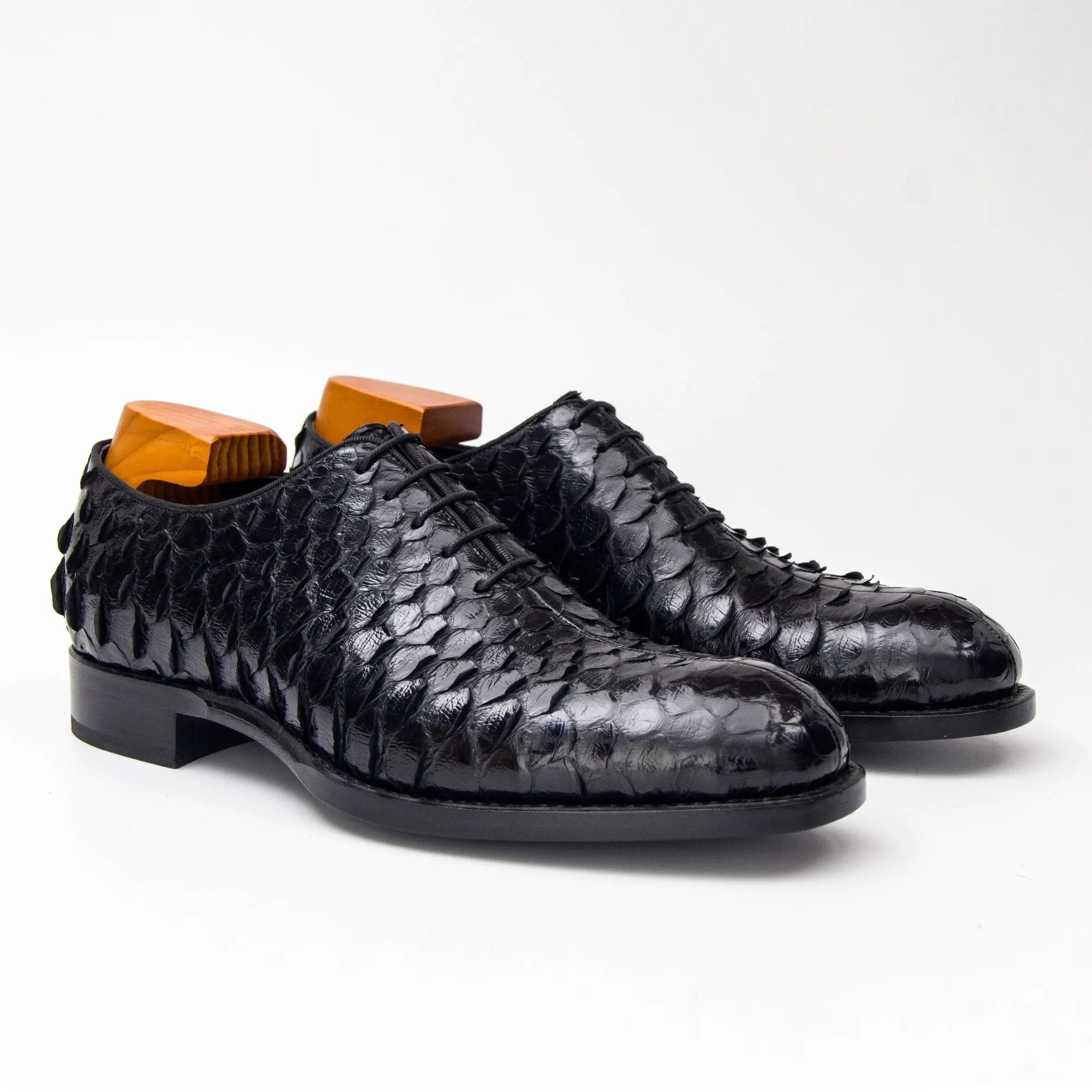 Python leather Goodyear Oxford shoes 20442001 - Divinch