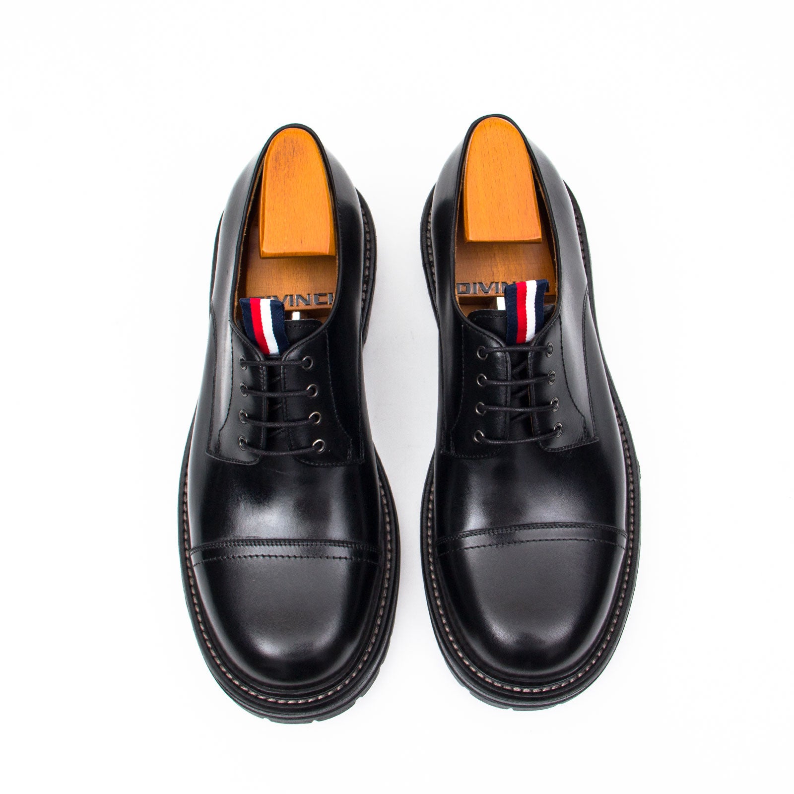 Big Cap Toe Derby shoes