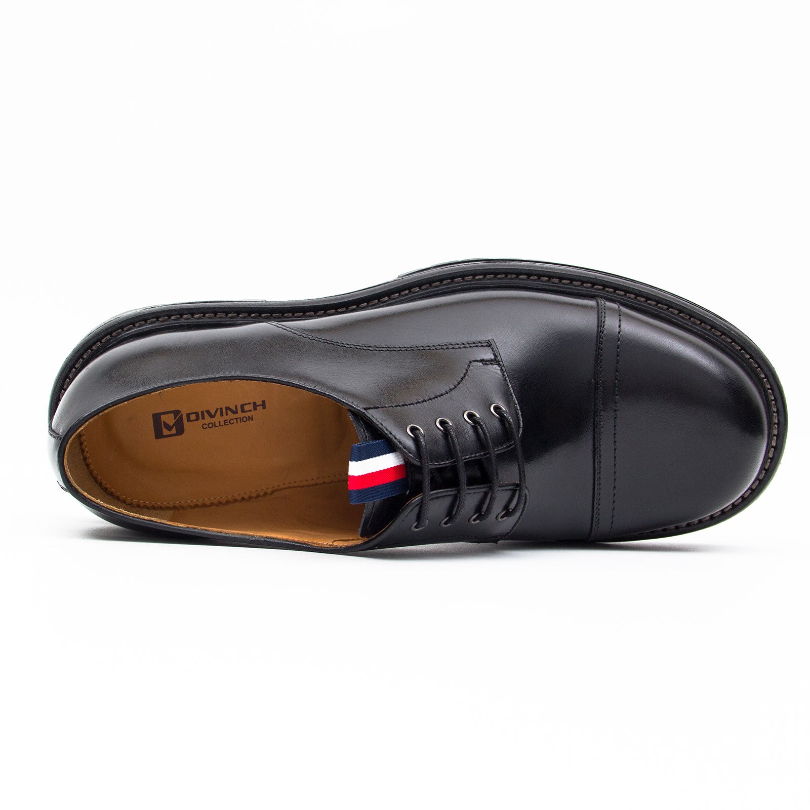 Big Cap Toe Derby shoes