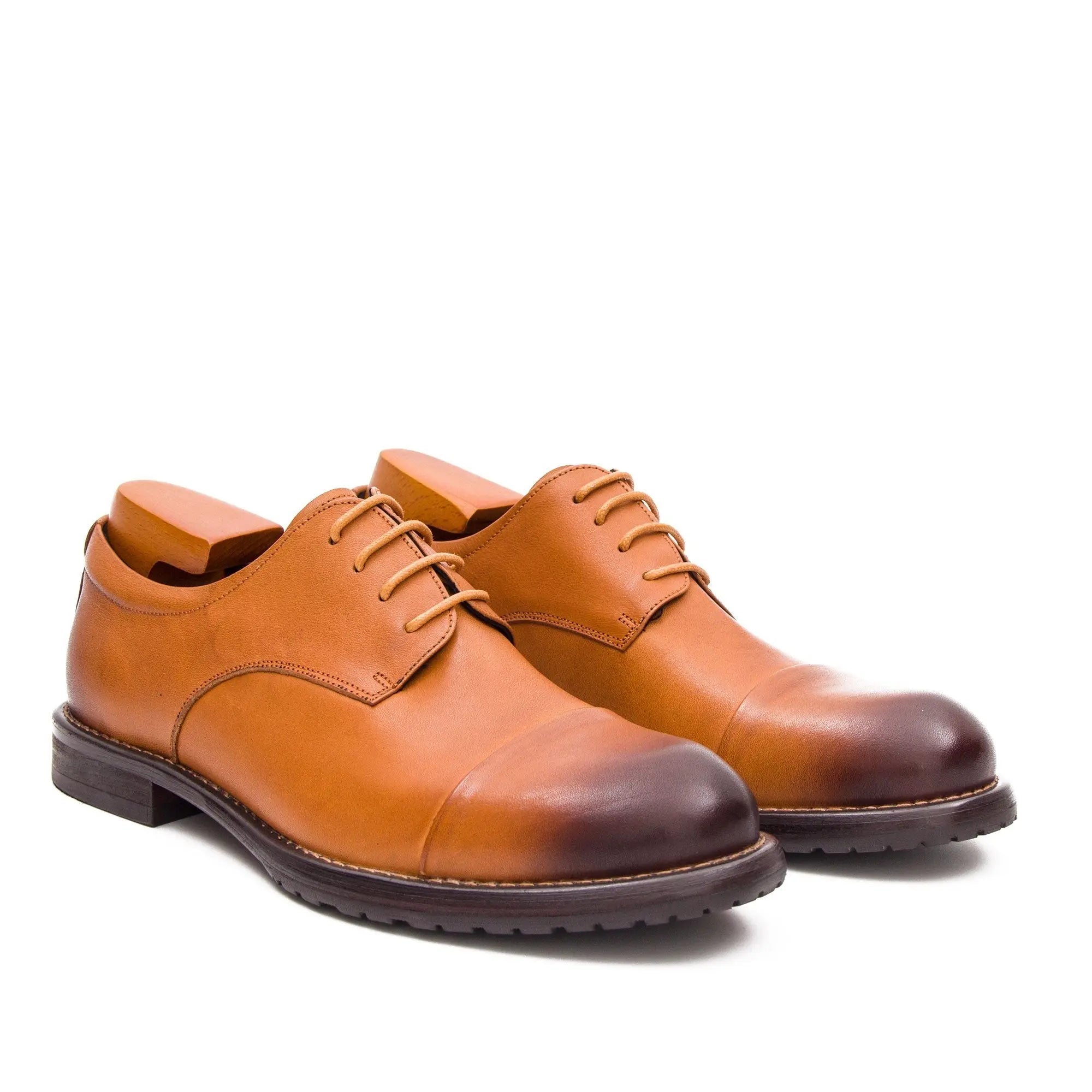 Hand Washed Leather Derby Shoes 9165-3 DIVINCH