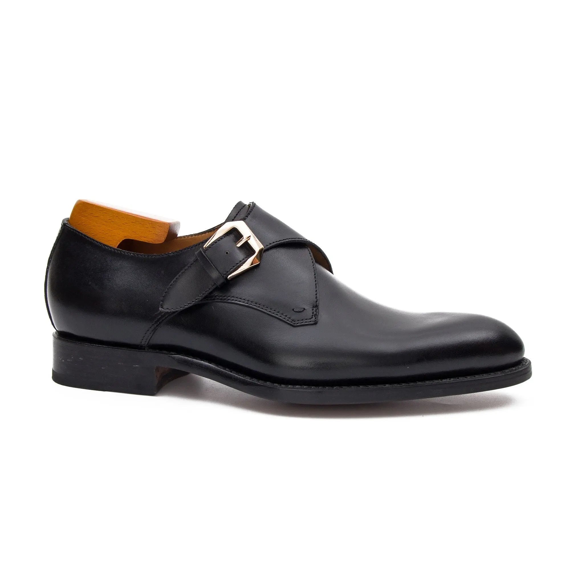 Goodyear calfskin brogue MONK shoes 21232111 - Divinch