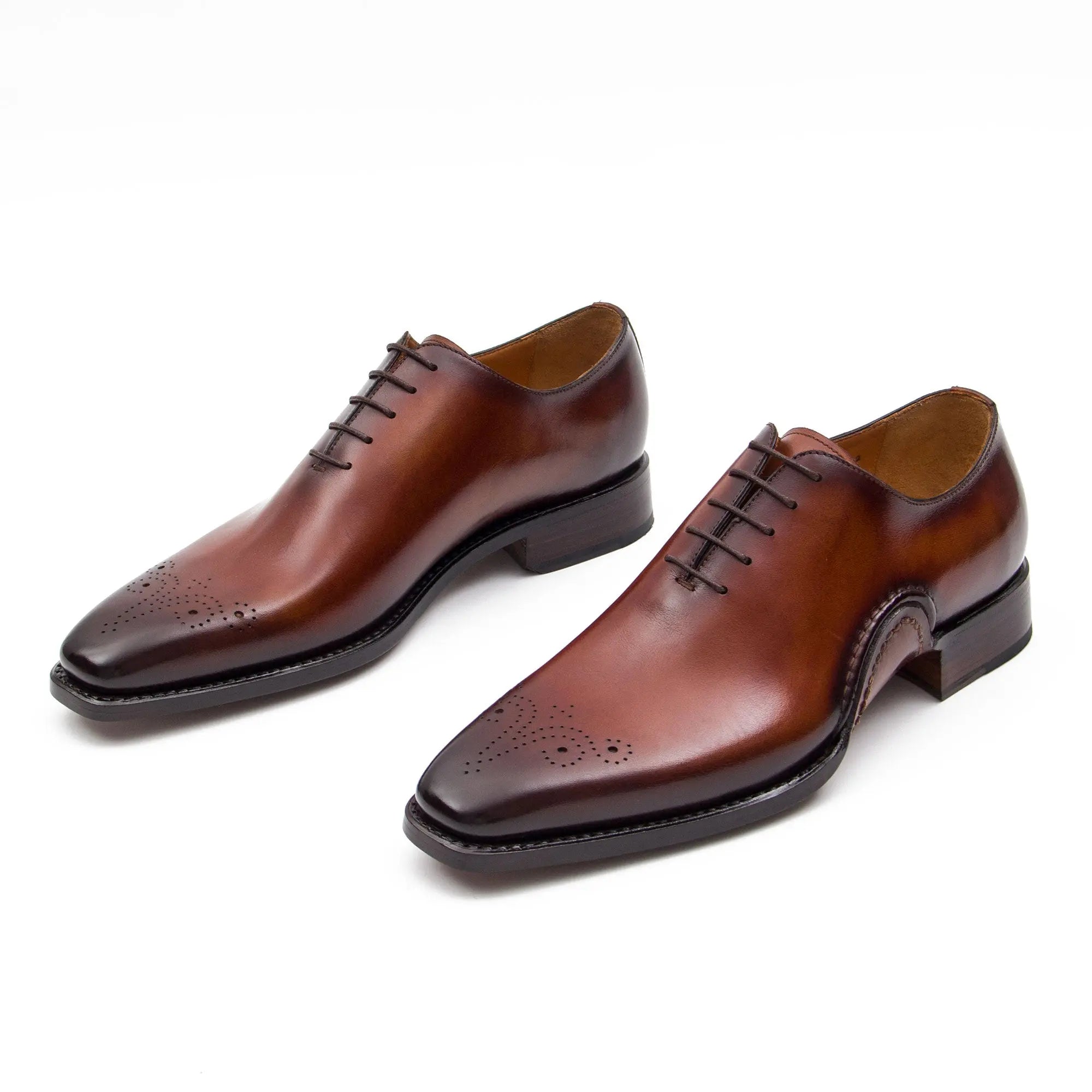 Goodyear handmade genuine leather outsole Oxford shoes DIVINCH