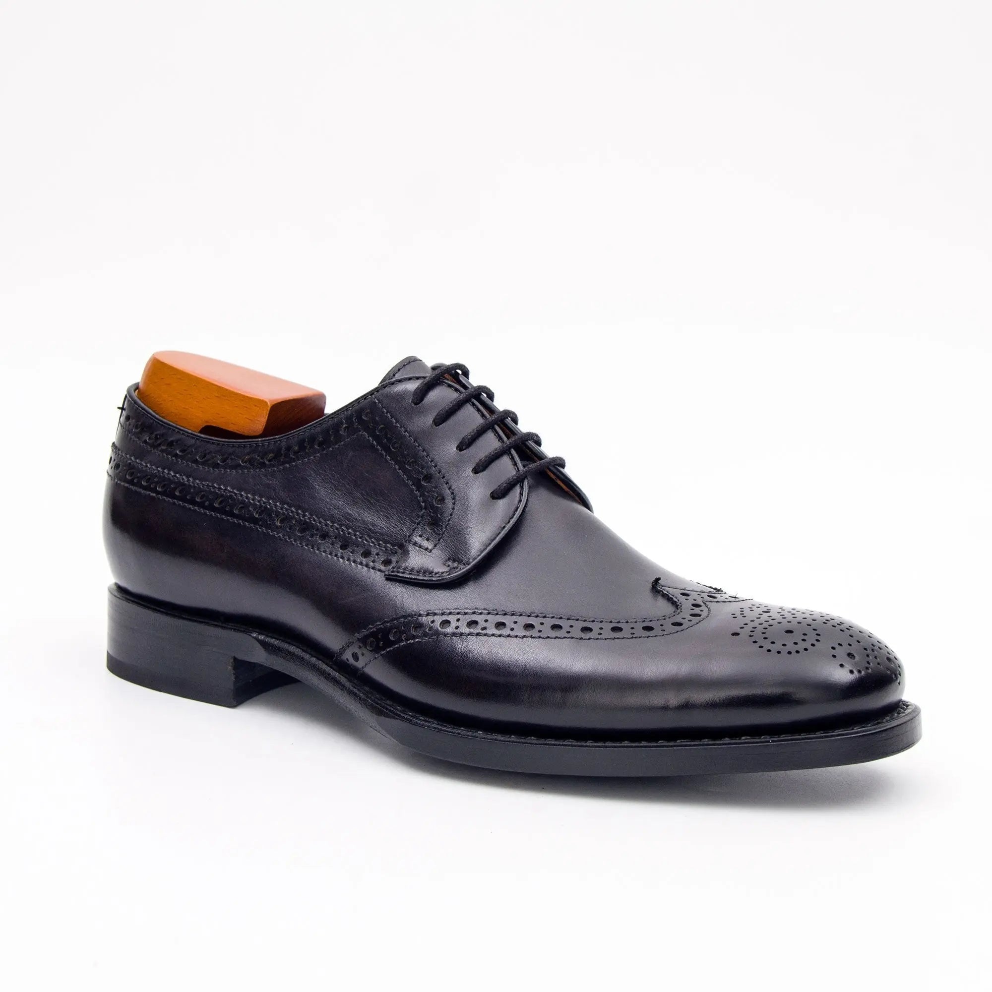 Goodyear calfskin brogue derby shoes 20571930 - Divinch