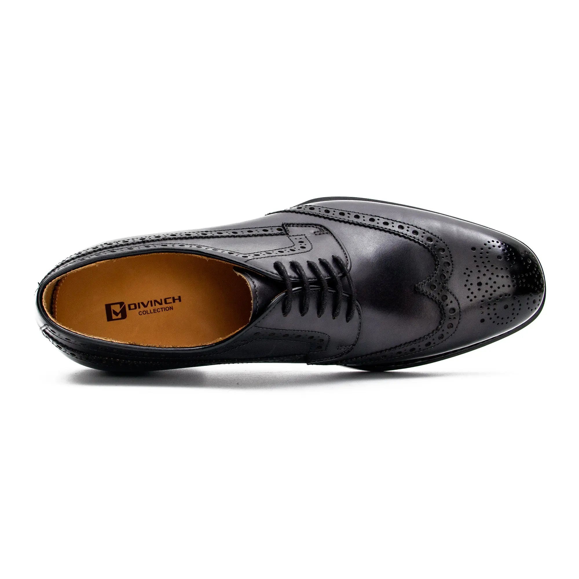 Goodyear calfskin brogue derby shoes 20571930 - Divinch