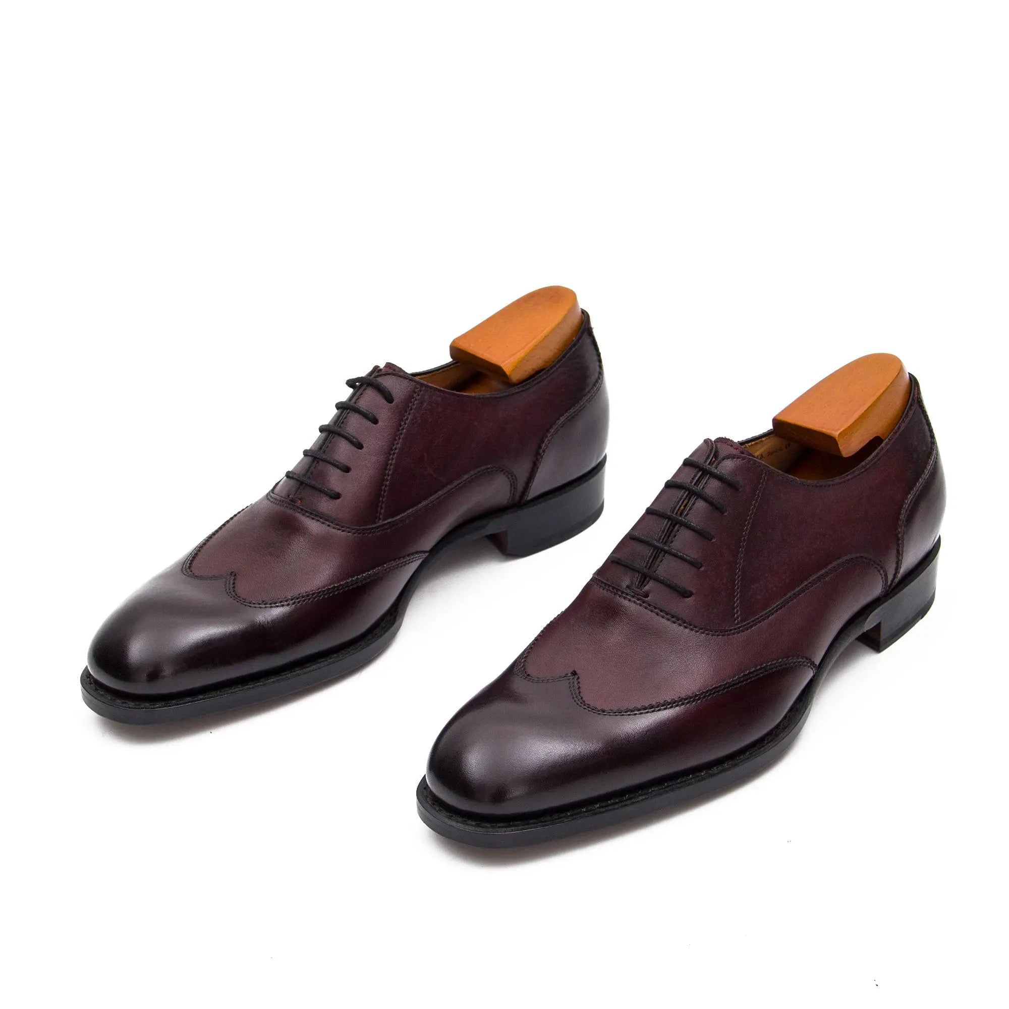 Goodyear calfskin brogue derby shoes 20562001 - Divinch