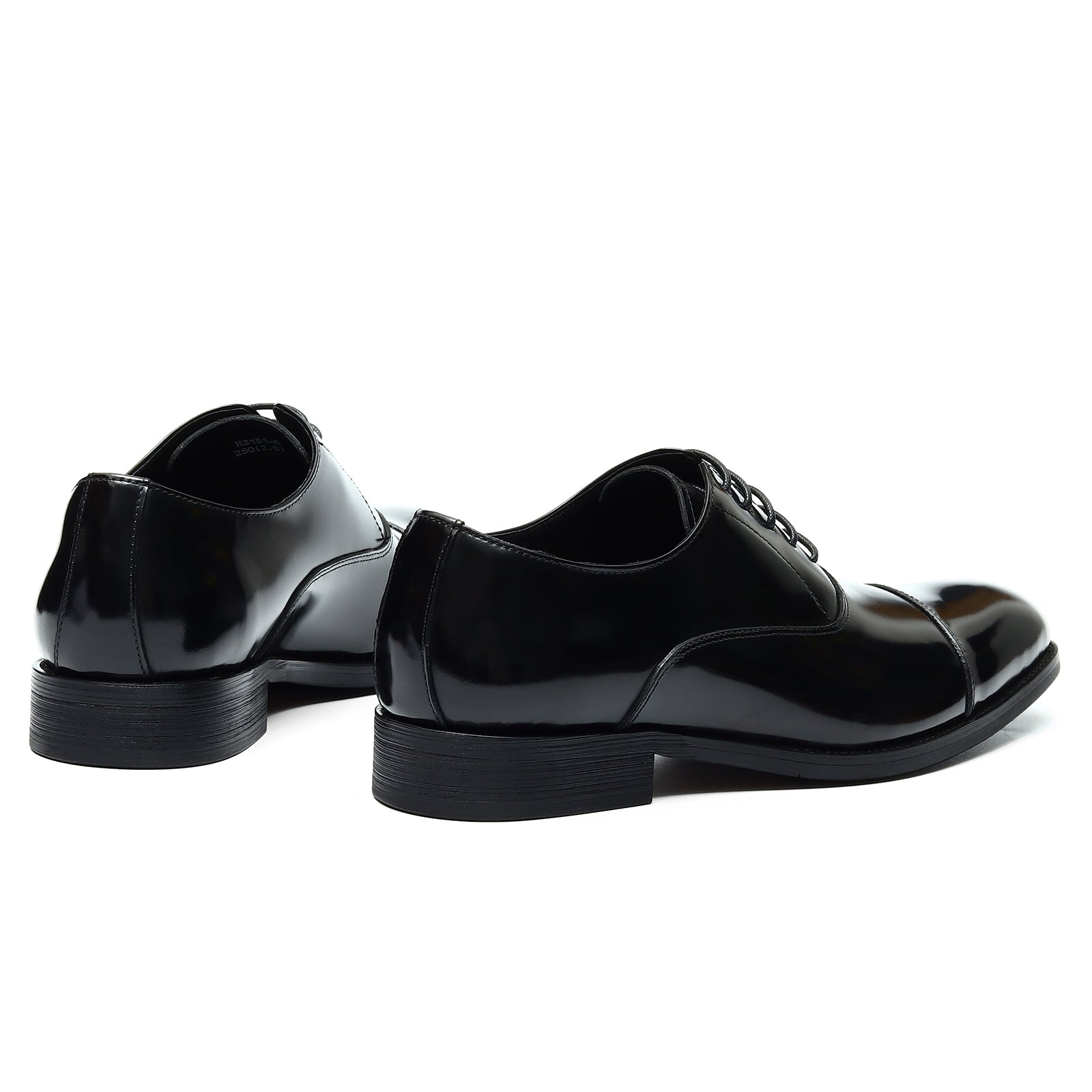 Triple joint oxford shoes D23559 Black - Divinch