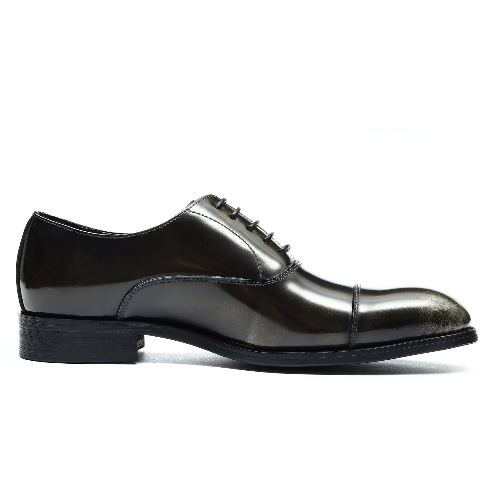 Triple joint oxford shoes D23559 Black - Divinch