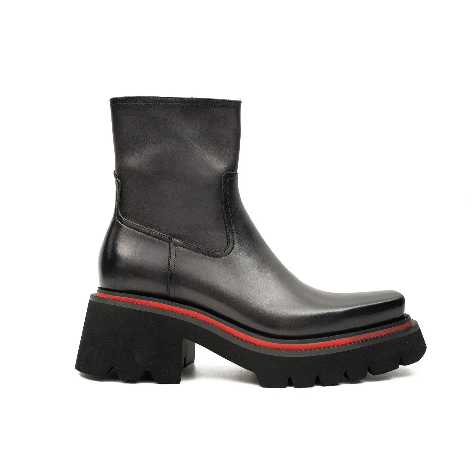 Men's Calfskin Thick - Sole Chelsea Boots DIVINCH