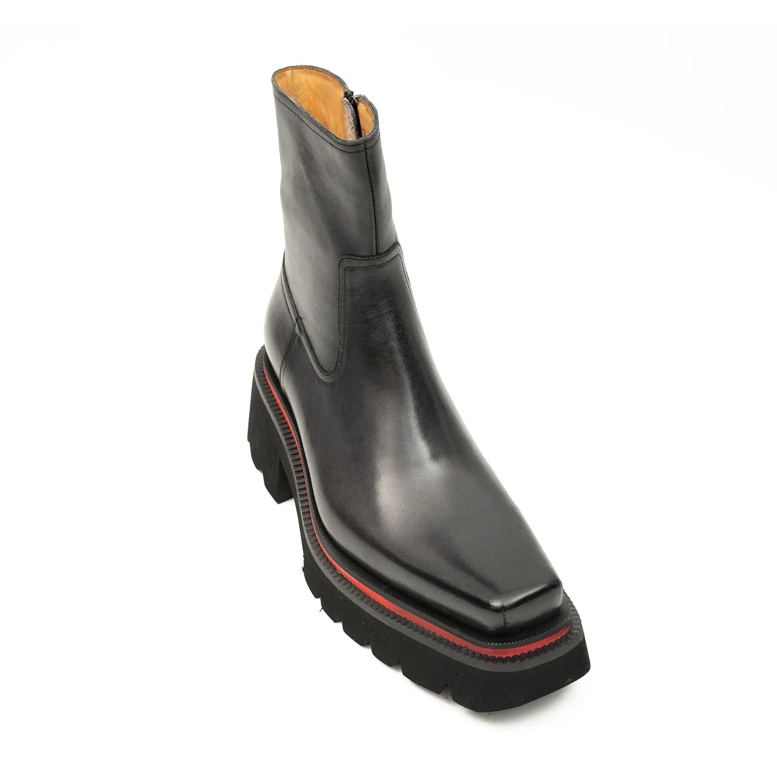 Men's Calfskin Thick - Sole Chelsea Boots DIVINCH