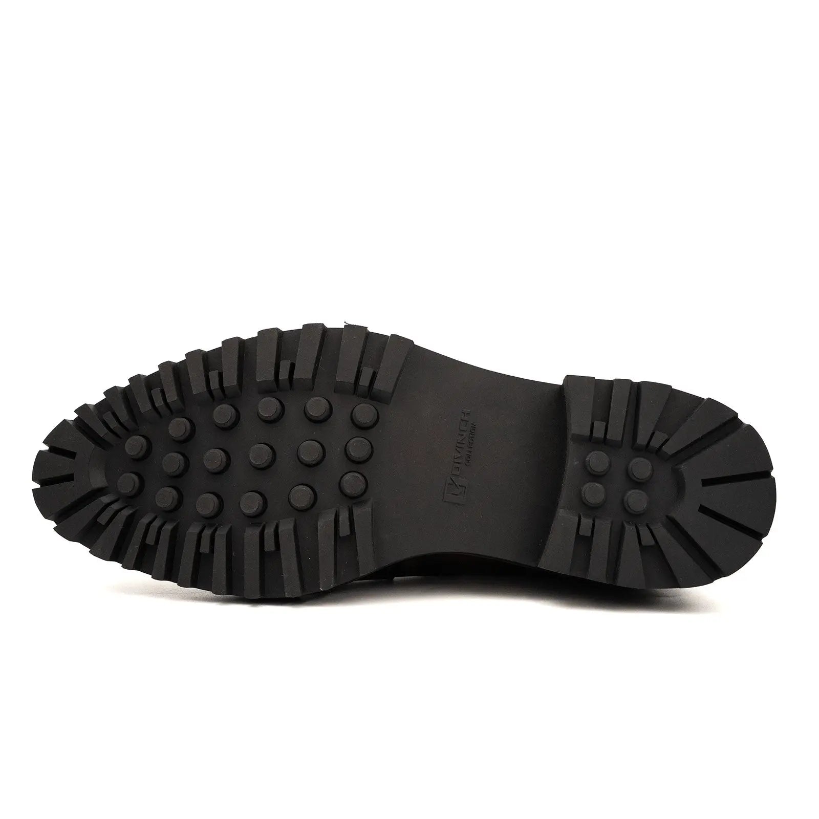 Calfskin Double Buckle Chelsea Boots Coffee Brown