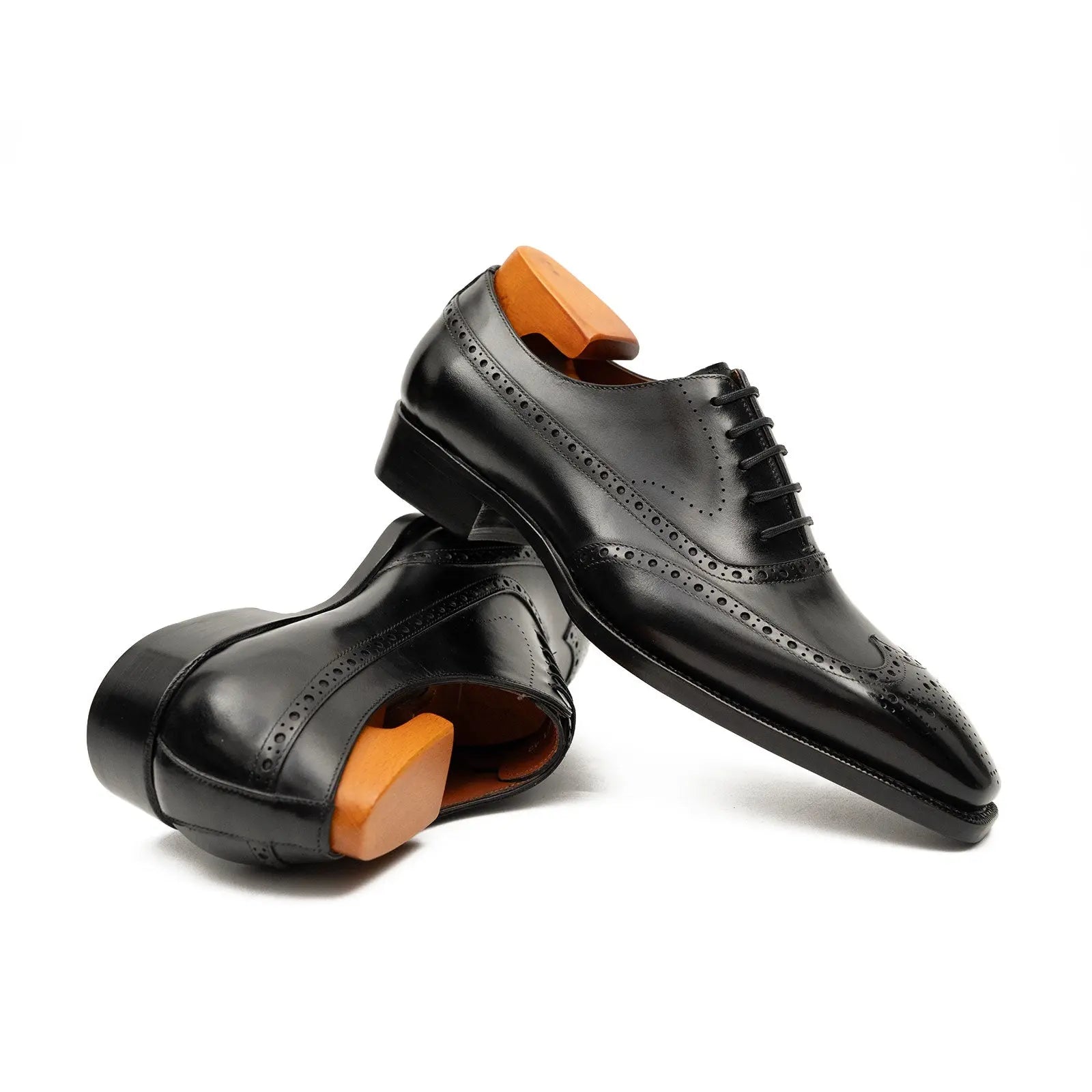 Men's Goodyear Welted Brogue Oxford Shoes Divinch