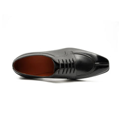 Men's Goodyear Welted Italian Calfskin Dress Shoes Black Divinch