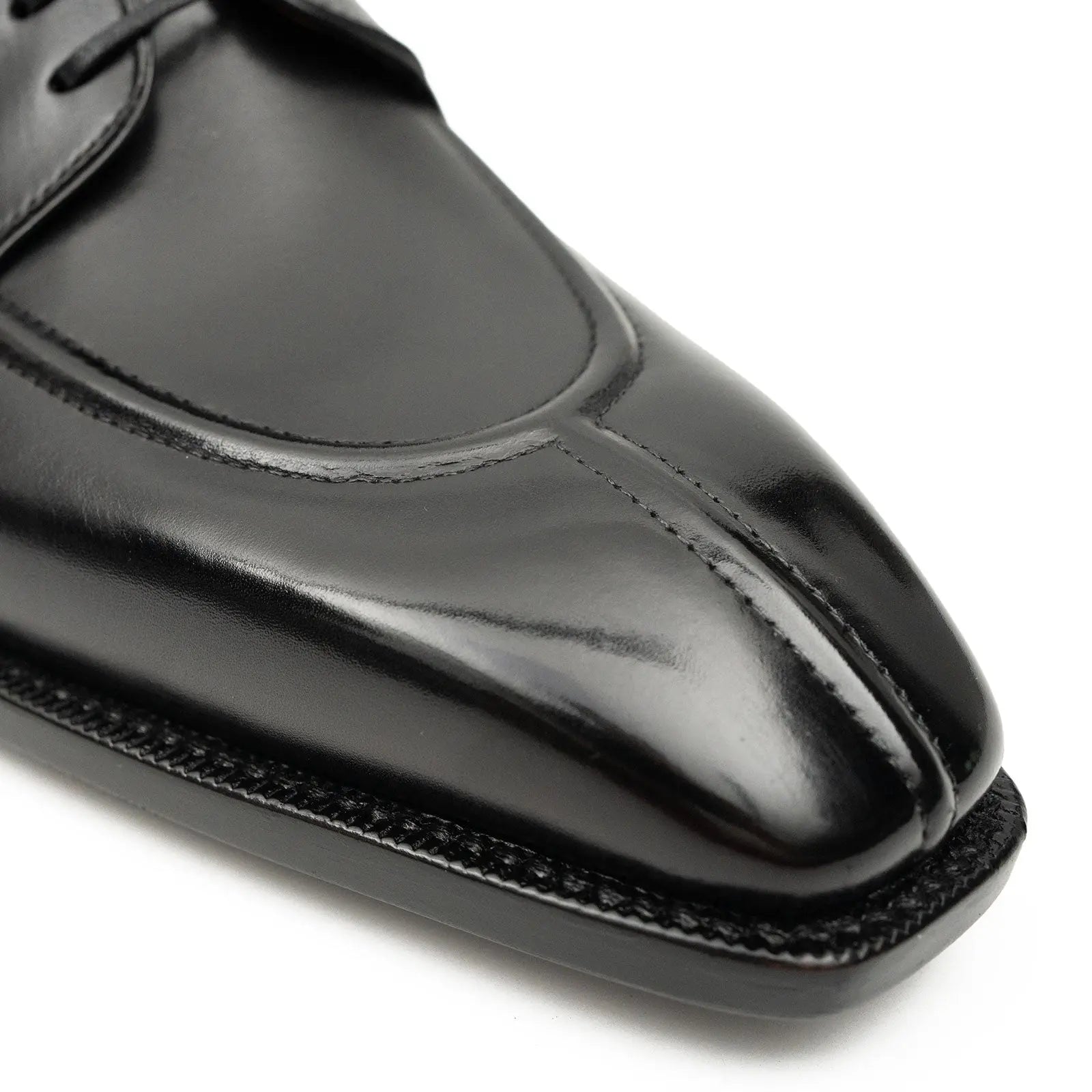 Men's Goodyear Welted Italian Calfskin Dress Shoes Black Divinch
