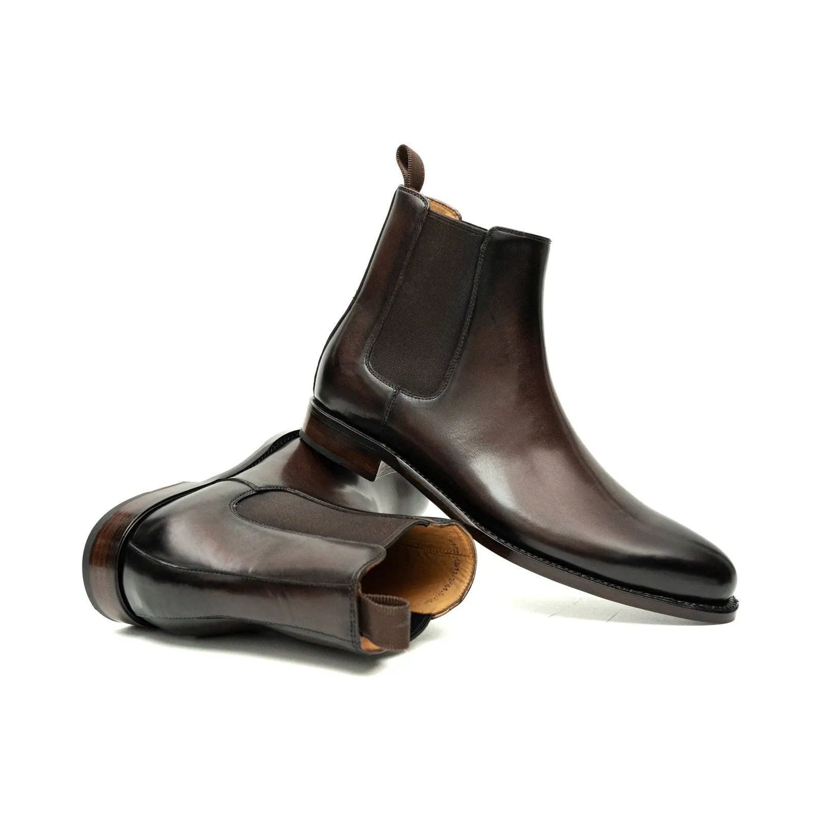 Stivali Chelsea Goodyear marrone scuro