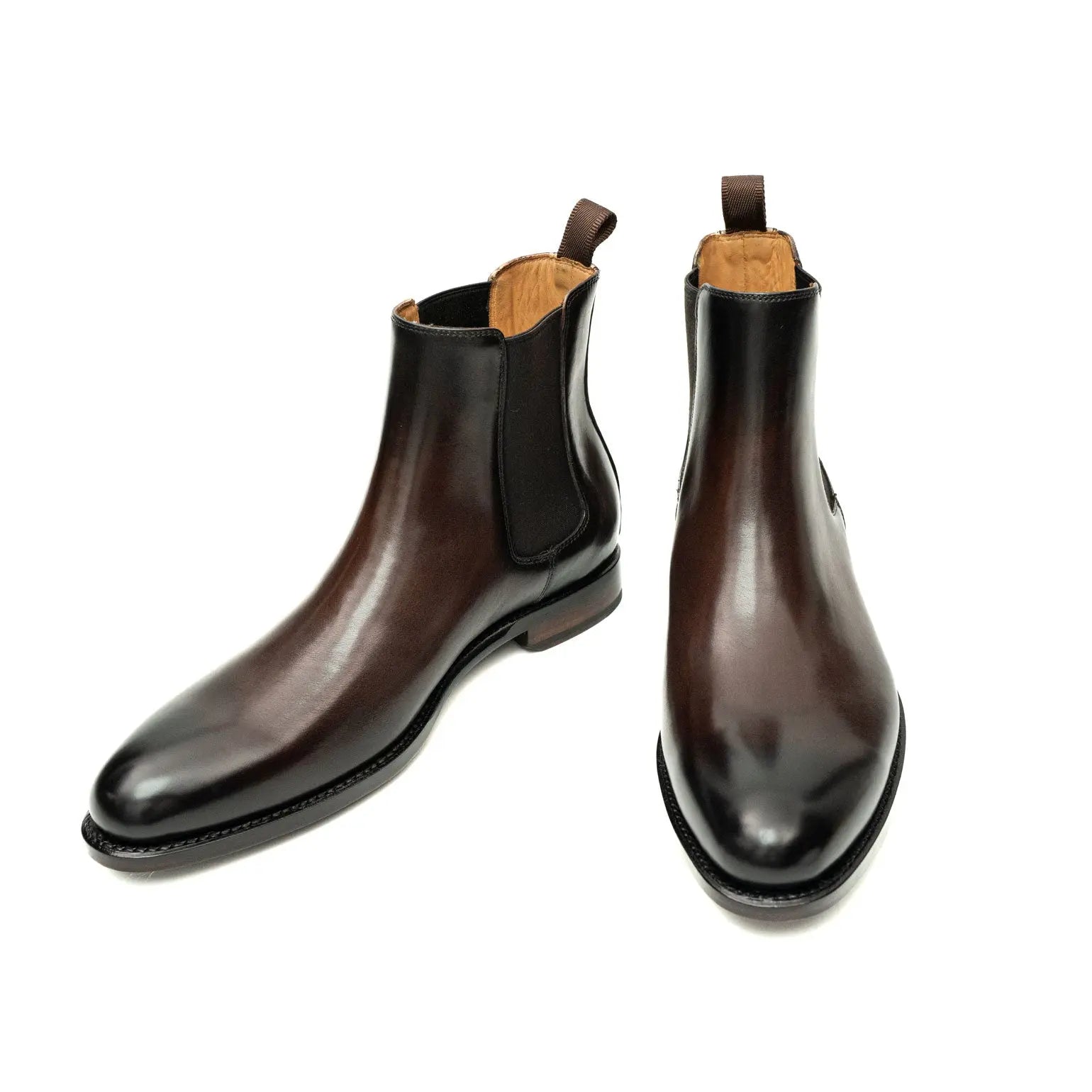 Men's Brown Goodyear Welt Chelsea Boots