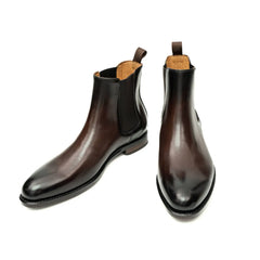 Stivali Chelsea Goodyear marrone scuro