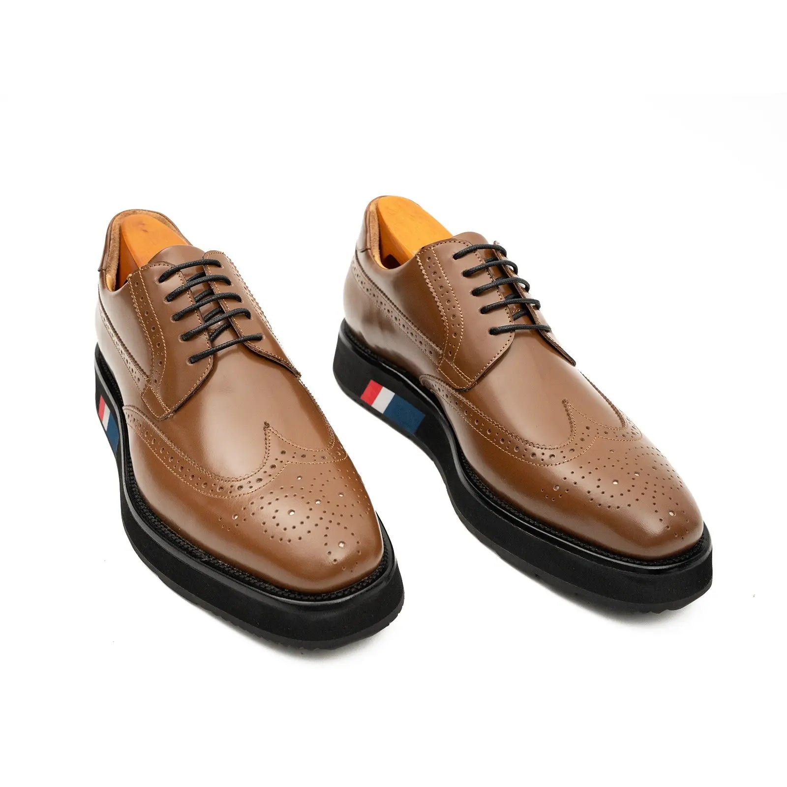 Men's Leather Platform Shoe Divinch