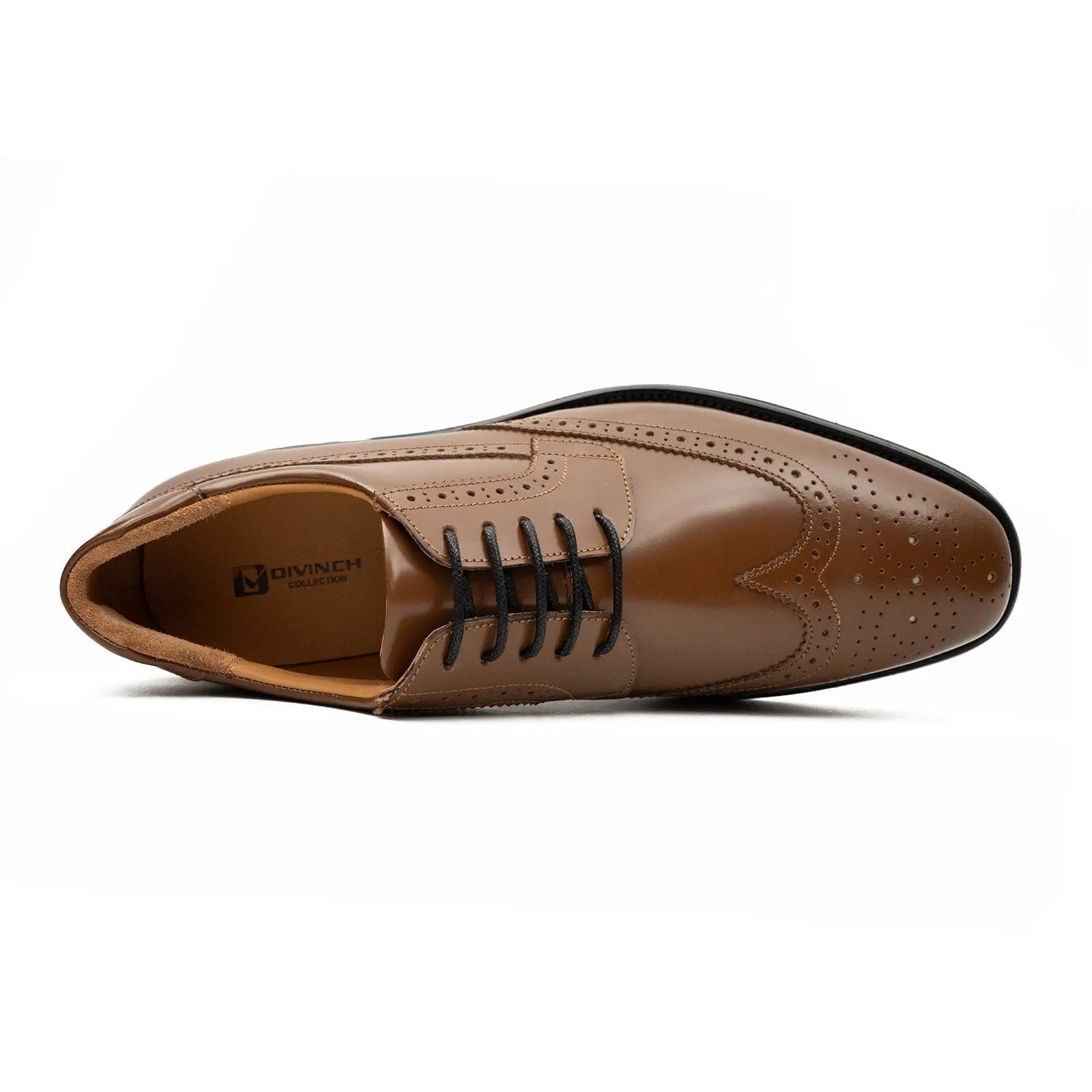 Men's Leather Platform Shoe Divinch