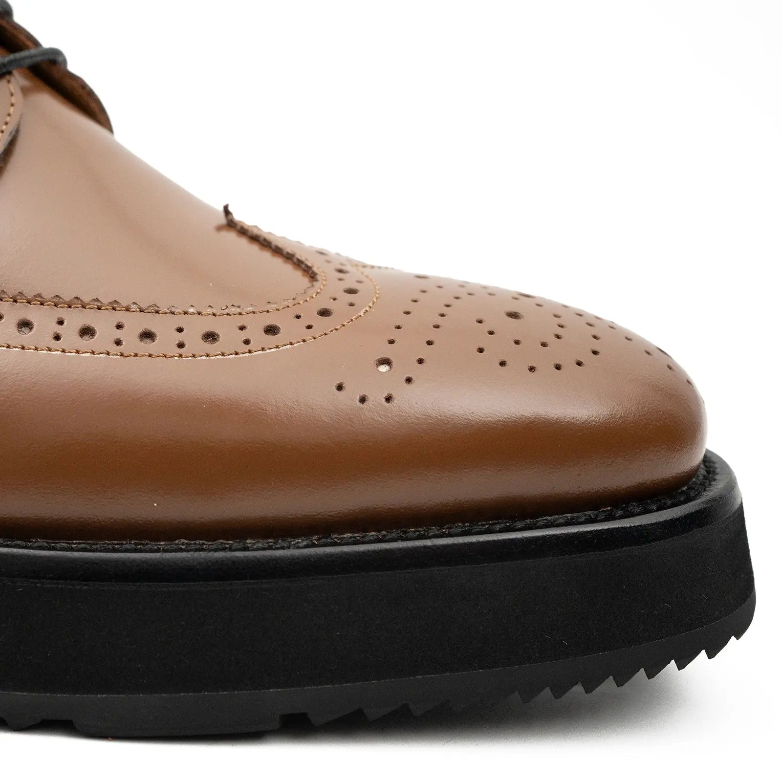 Men's Leather Platform Shoe Divinch