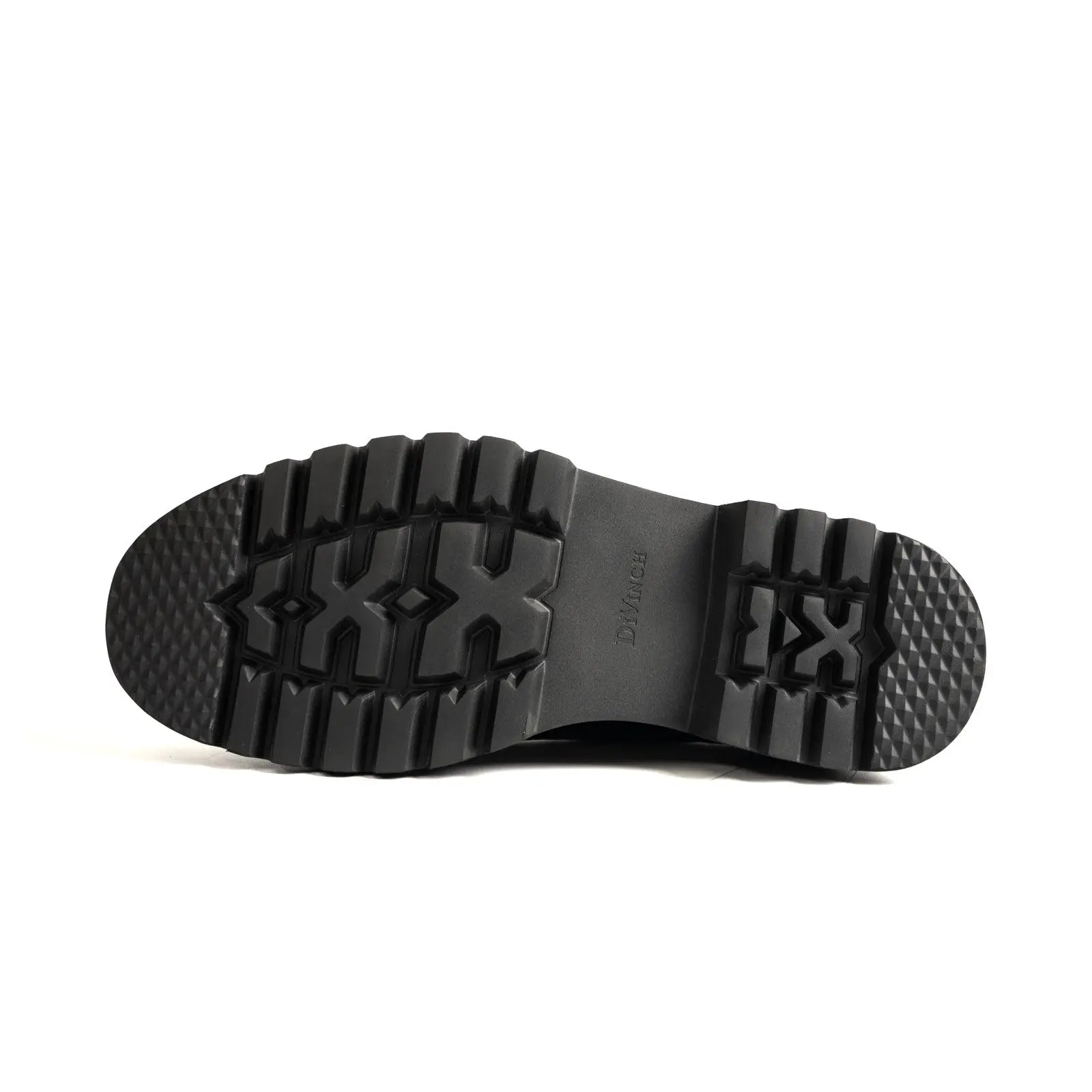 Midnight Blue Polished Moc-Toe Derby Divinch