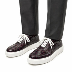 Sneakers Midnight Crocodile Court