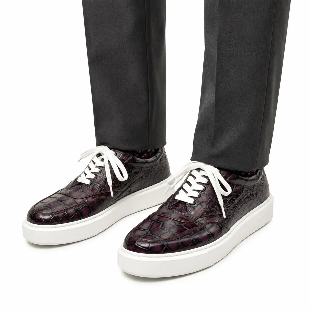 Sneakers Midnight Crocodile Court