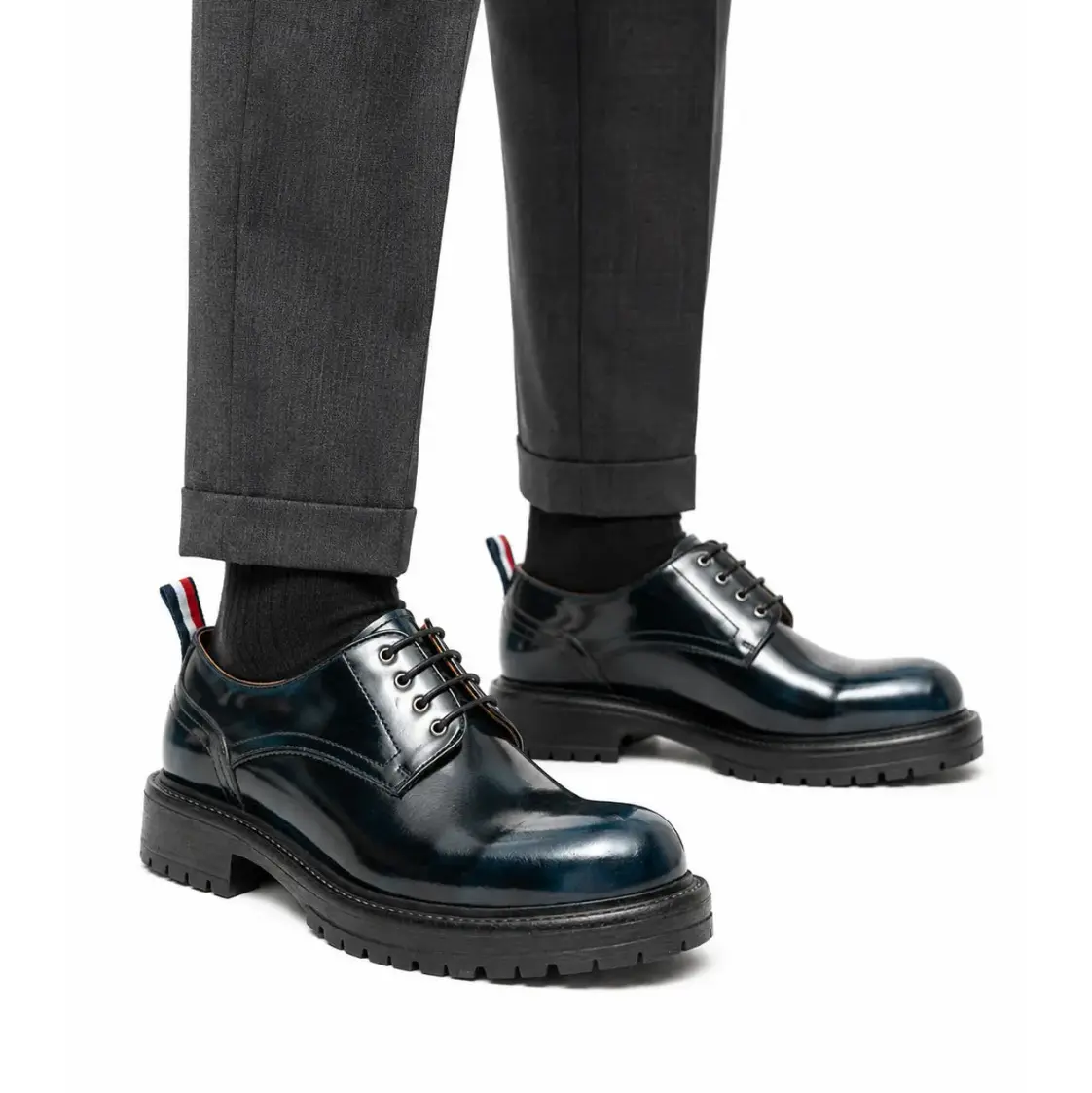 Midnight Navy Lug Derby DIVINCH