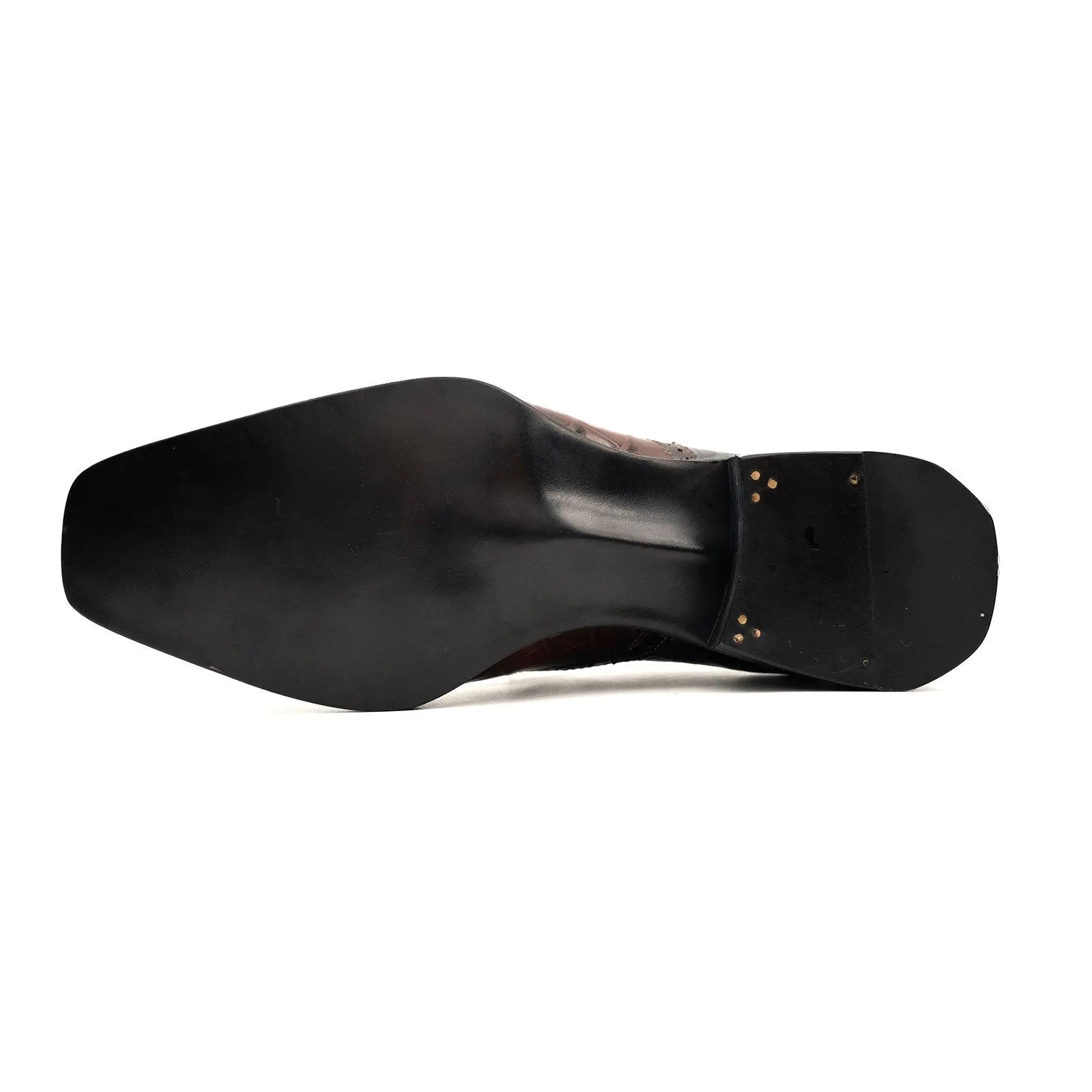 Nile Croc Buckle Wingtip Derby DIVINCH