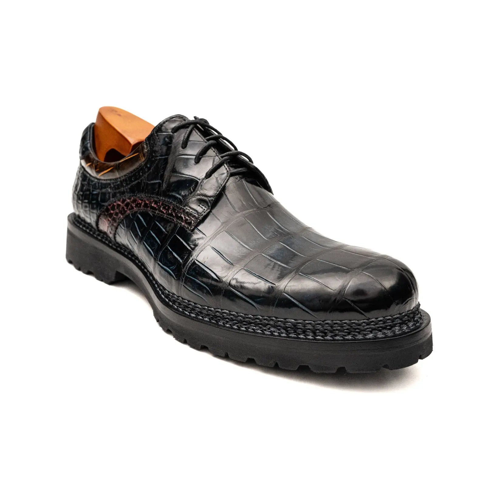 Nile Croc Norwegian Welt Vibram Derbies DIVINCH