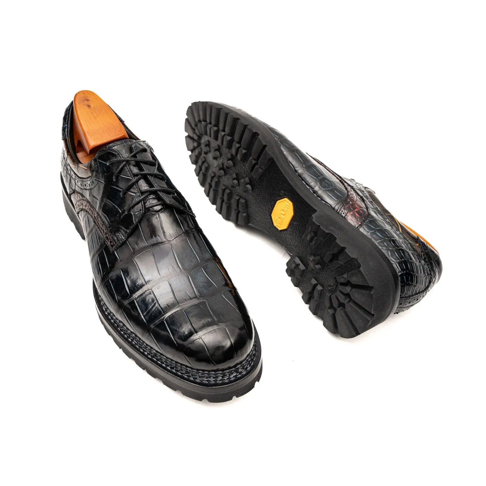 Nile Croc Norwegian Welt Vibram Derbies DIVINCH