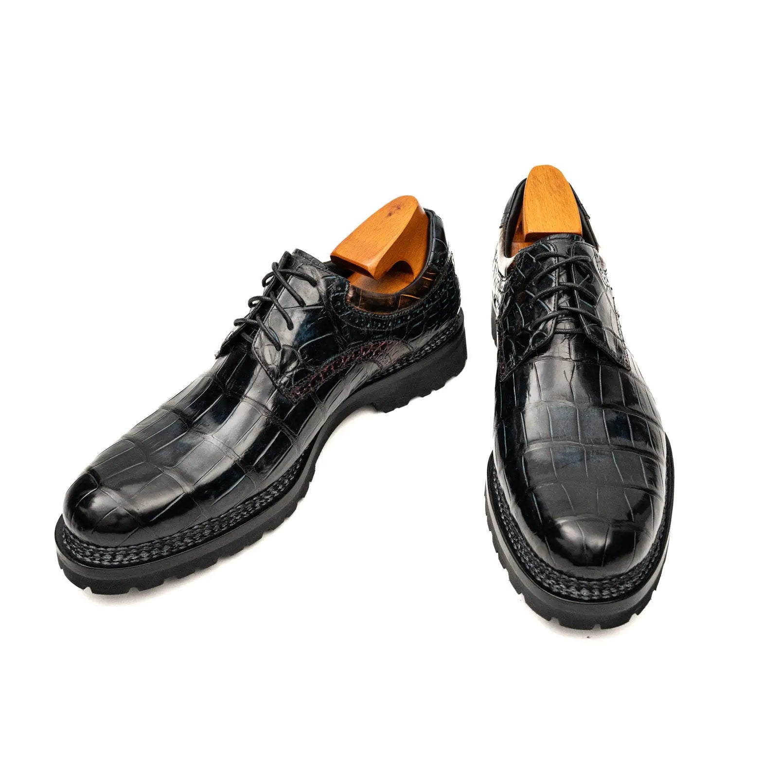 Nile Croc Norwegian Welt Vibram Derbies DIVINCH