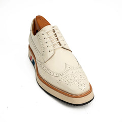 Off-White Brogues with Striped Sole Divinch