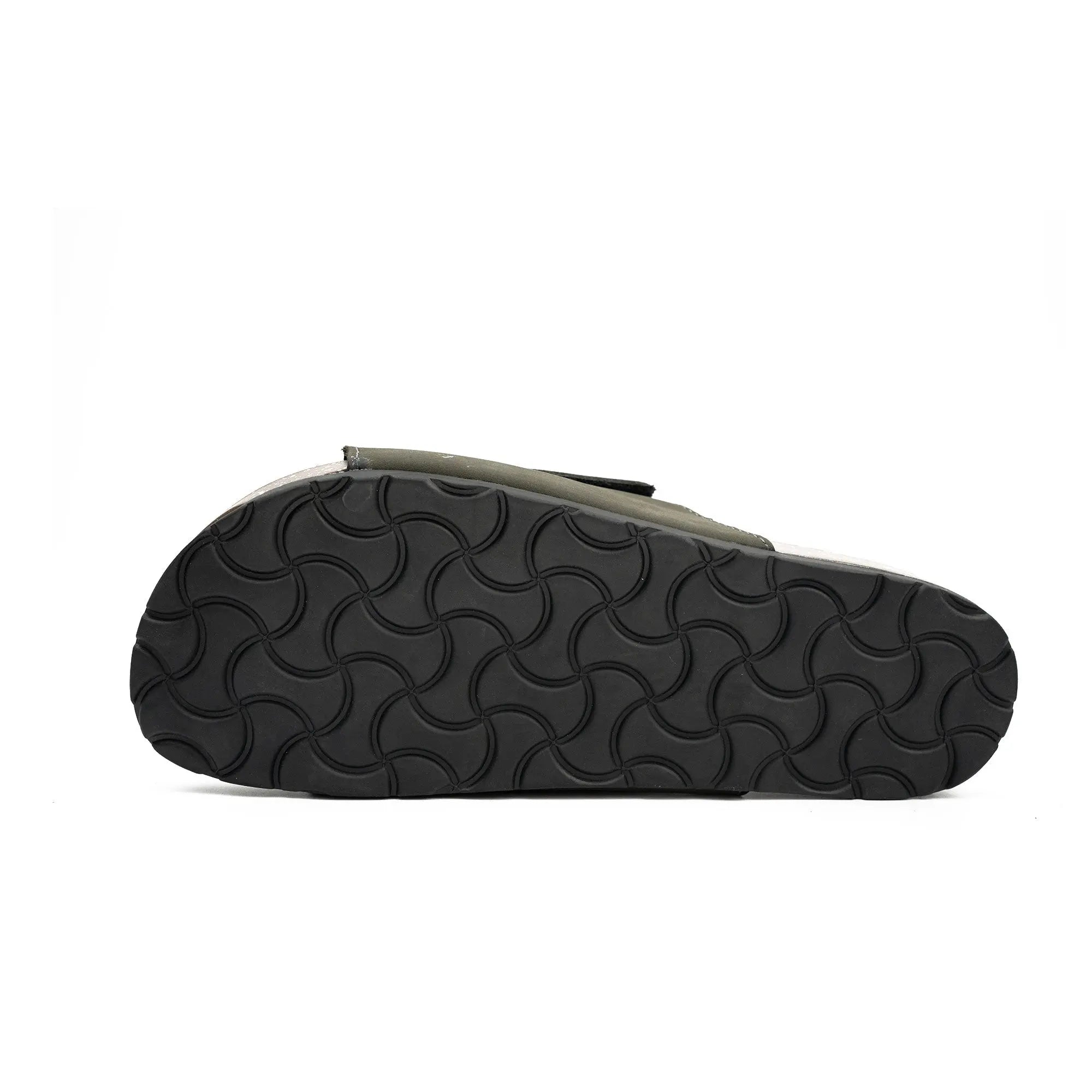 Olive Green Single - Strap Slides DIVINCH