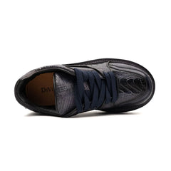 Shadow-Grey-Straußen-Platform-Sneaker