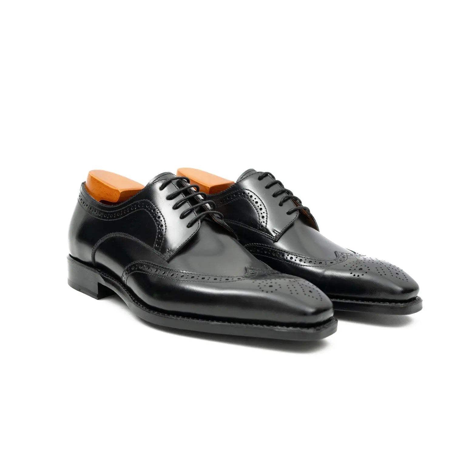 Patent leather goodyear welt dress shoes Black Divinch