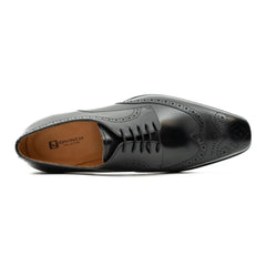 Patent leather goodyear welt dress shoes Black Divinch