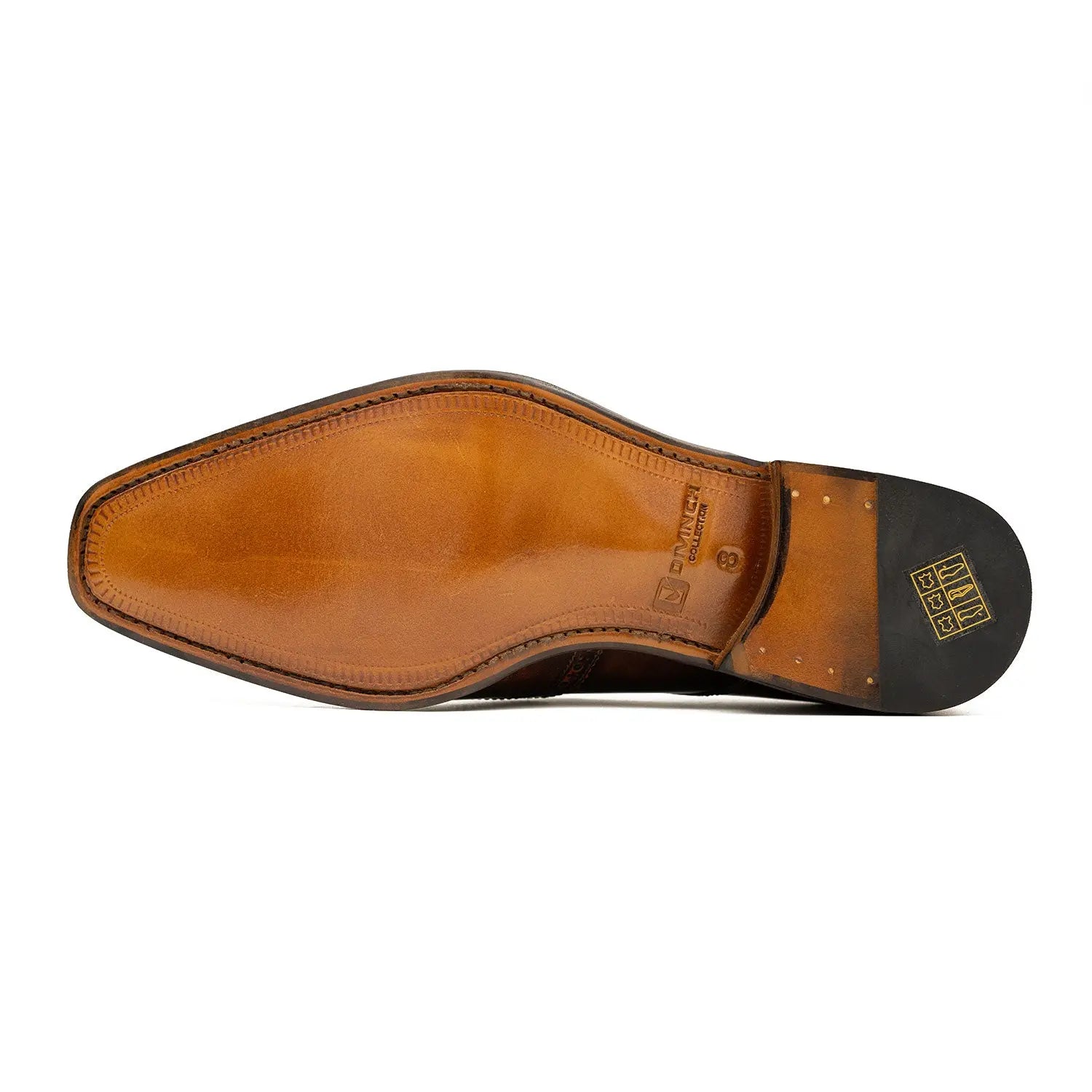 Patent leather goodyear welt dress shoes Brown Divinch