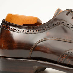 Patent leather goodyear welt dress shoes Brown Divinch