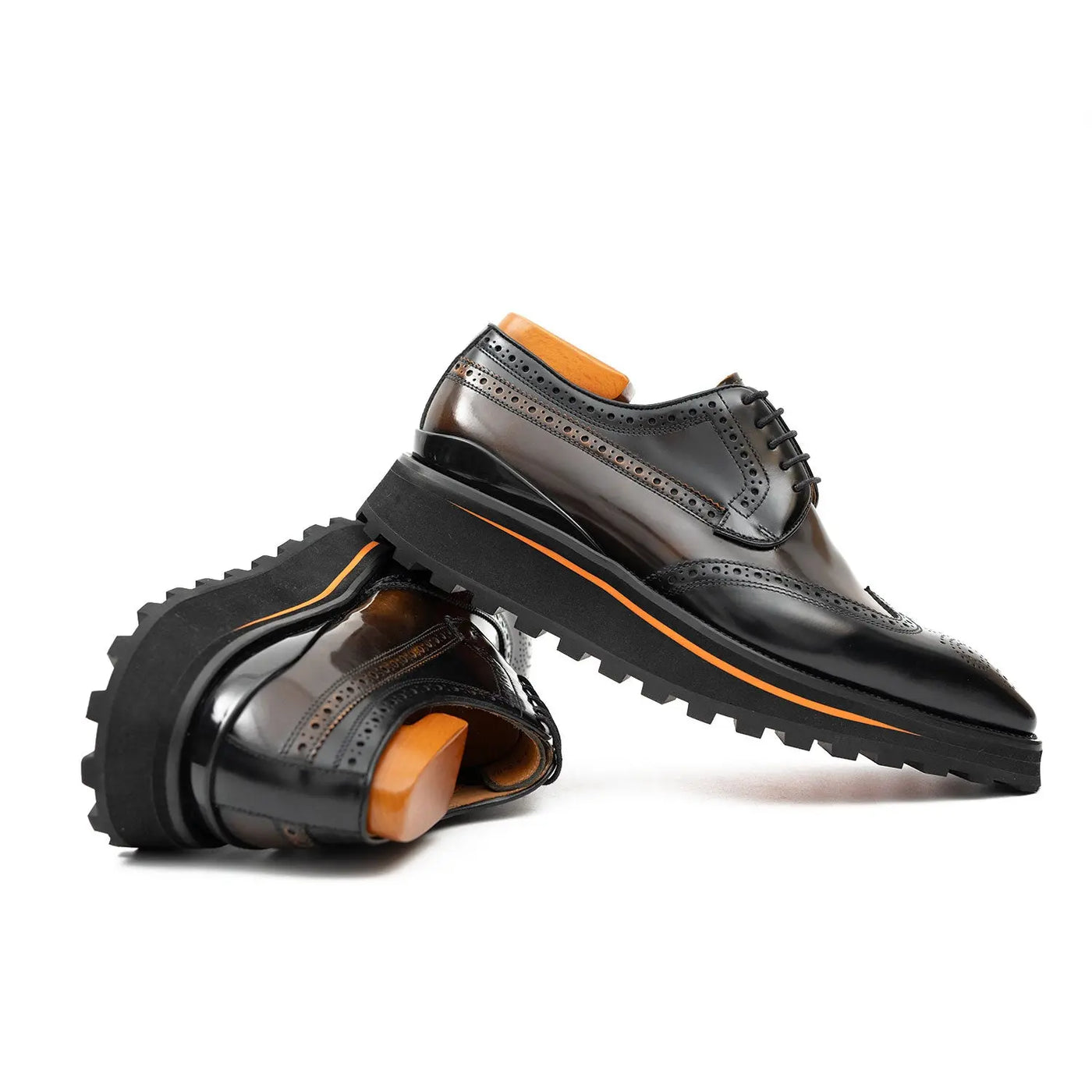 Men's Brogue Elegance Shoes | Patent