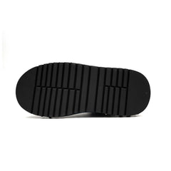 Zapatillas deportivas de plataforma con tachuelas de cocodrilo color medianoche