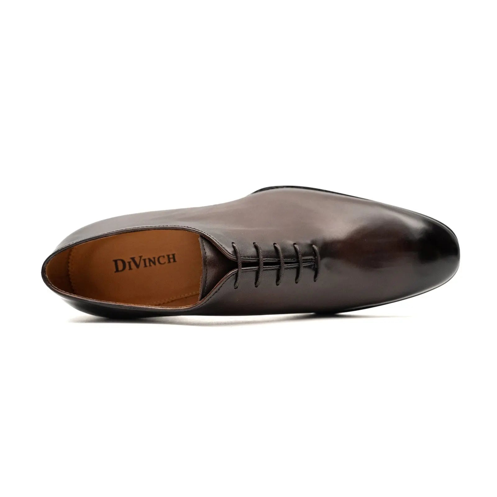 Dark Brown Wholecut Oxford Shoe