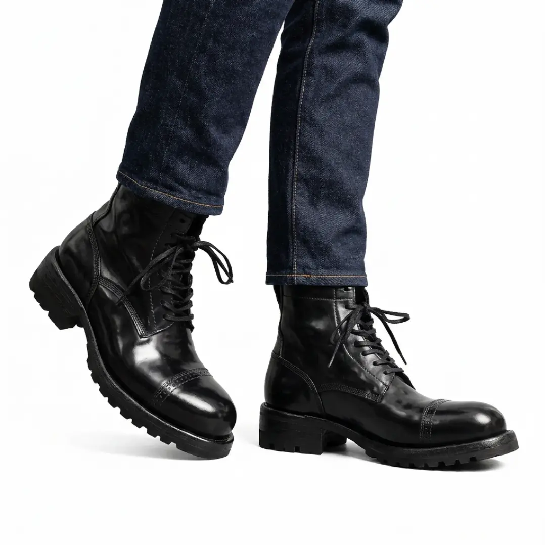 Shell Cordovan Vibram Boots