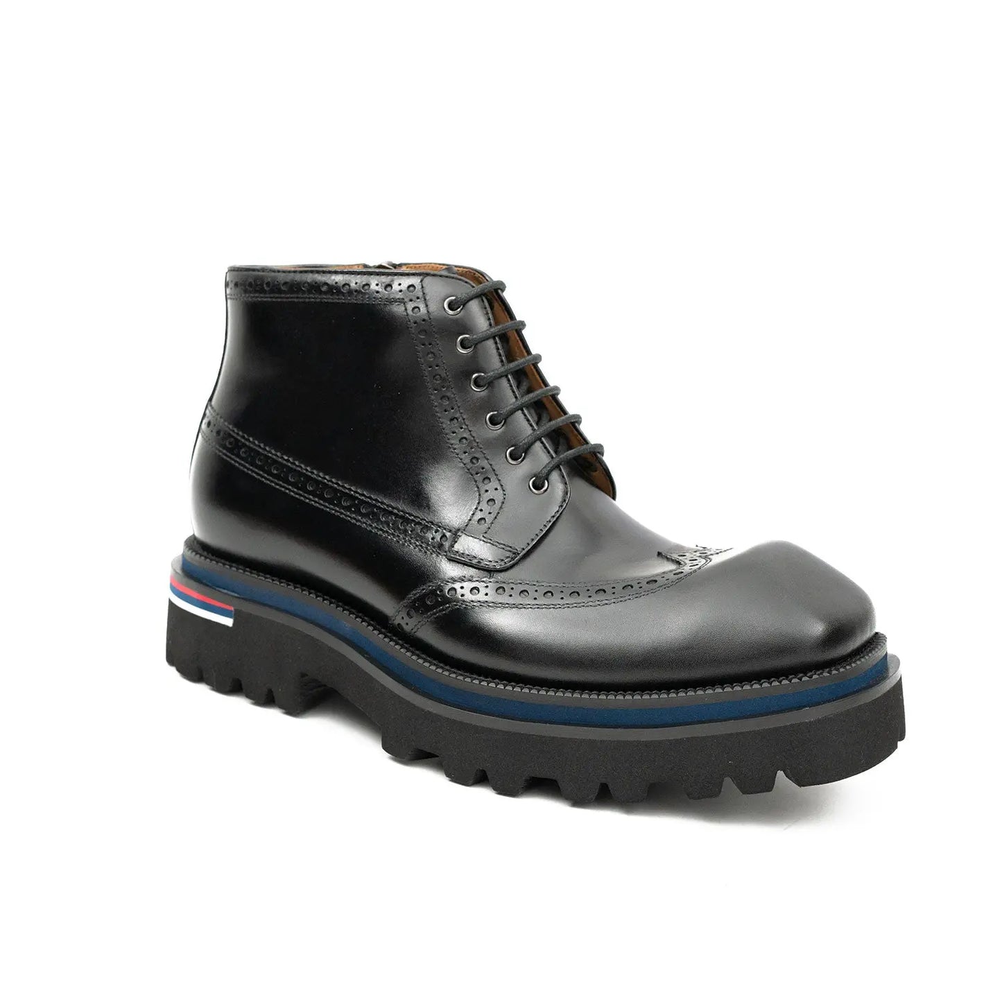 Side - Zipper Martin Boots 3016B Black DIVINCH